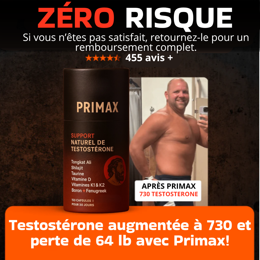 Soutien naturel de la testostérone